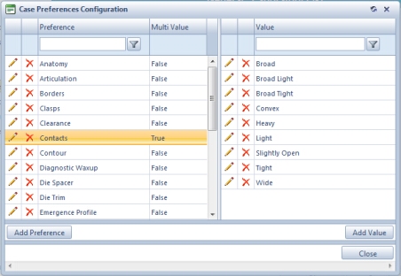 V11 - LL-Preferences form