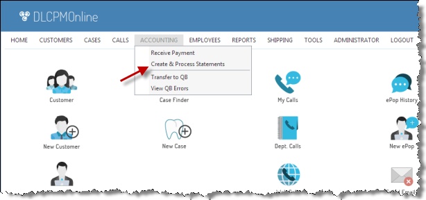 V11 - accounting - create statement