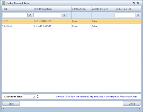 V11 - PT - Product task tab - reorder tasks