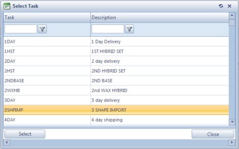 V11 - PT - Product task tab - select task