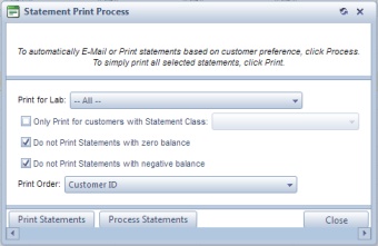 V11 - Statement - print process