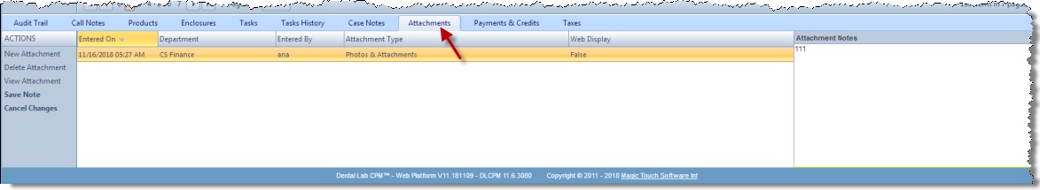 V11 - case tab - attachments