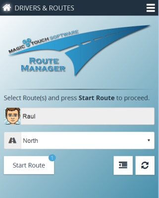 Start - one route