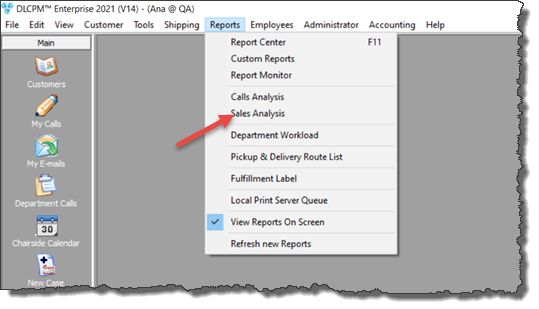 V12 - Sales Analysis - navigation