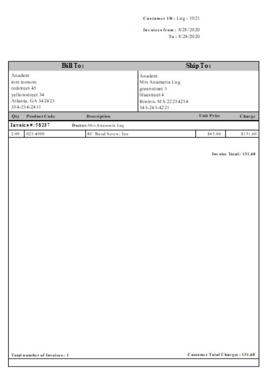 V12 - Print Today's Invoices Combined - form
