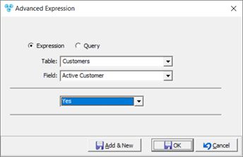 V12 - Add Expression form - 2