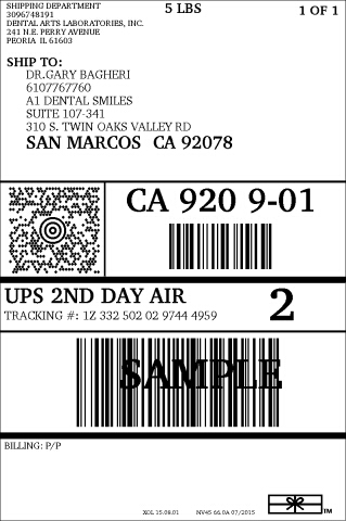 V12 - Print Shipping Label - Carrier print