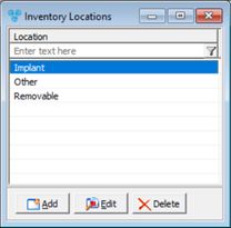 V12 - Inventory - Inventory locations