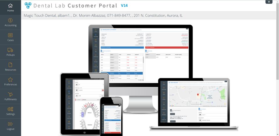 Dental Lab Customer POrtal