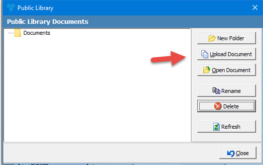 Portal Public Library form