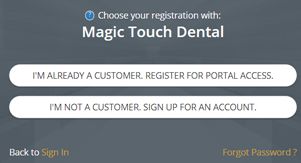 Registration - form