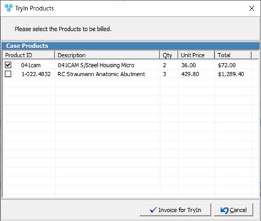 V12 - Invoice Case for TryIn - TryIn Products