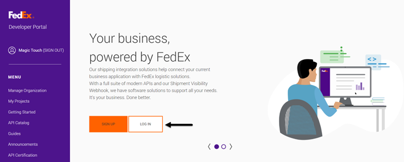 FedExDevHomePage