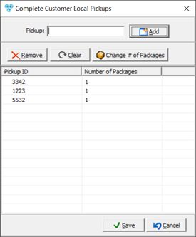 V12 - Complete Pending Processes - Local Pickups - form