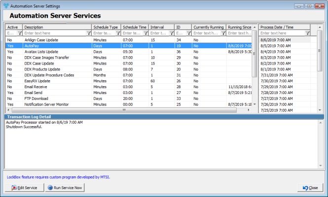 V12 - Automation Server - form