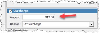 V12 - surcharge