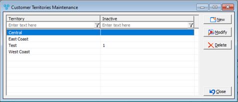 V12 - Customers - Territories