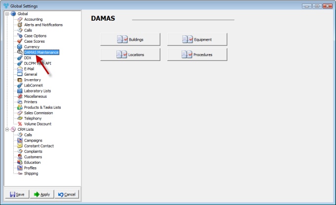 V12 - Damas Maintenance