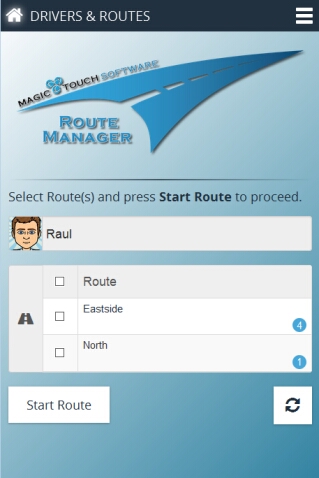 Start - all routes