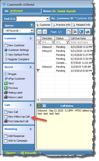 V12 - Follow-up Calls - Navigation 1