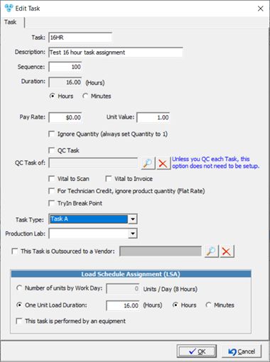 V12 - Edit task