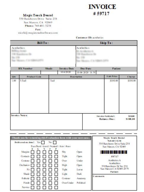 V12 - Print Invoice for Date Range - Print