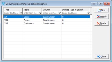 V12 - Miscellaneous - Document Scanning Types