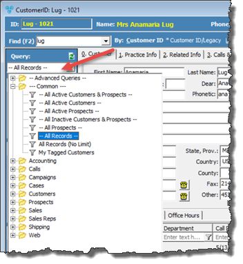 V12 - Find Customer - Query