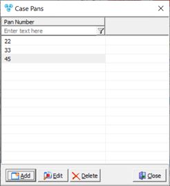 V12 - Multiple pan - form