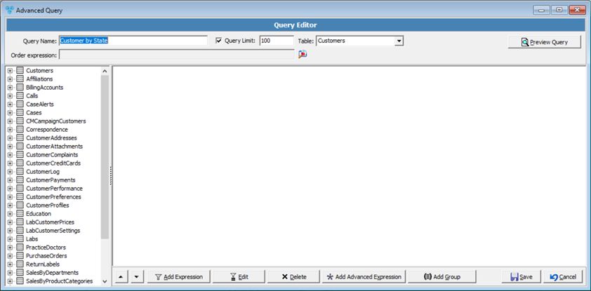 V12 - Advanced Query  - table