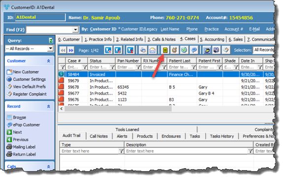 V12 - Add Call navigation - Cases