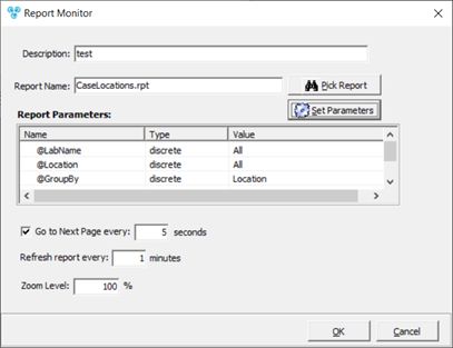 V12 - Reports Monitor - add report