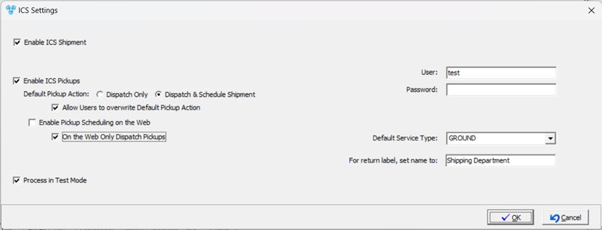 V14 - Laboratory Lists - Laboratories - Add new lab - Shipping Carrier - ics settings