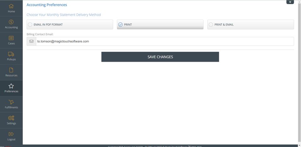 Accounting Preferences - fomr