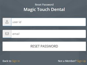 Forgot Password - form