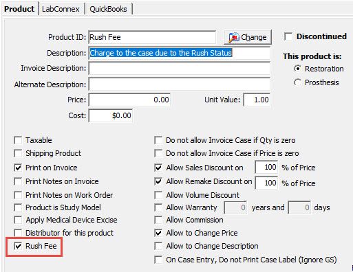 V12 - General tab - rush 2